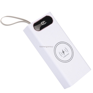 Kit de Carcasa Extraíble para Batería Externa con Doble USB, 16 Celdas x18650, Carga Rápida Inalámbrica de 22.<span class=keywords><strong>5w</strong></span>, Carcasa DIY - Product Image 1