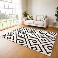 Tapis de salon moderne lavable 8x10 9x12 pour la décoration de la maison, de la chambre et du salon - Fournisseur en gros