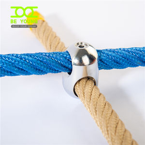 Cuerda de Plástico para Parque Infantil con Núcleo de Acero, Plataformas de Columpio para Trepar Árboles, Circuito al Aire Libre, Multifilamento de Polipropileno, Colores - Product Image 2