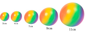 2025 Top Selling Decompression <b>Squeeze</b> <b>Ball</b> Colorful Rebound Relief Toy for Adults Kids Anti-Stress <b>Ball</b> for Stress Relief - Product Image 4