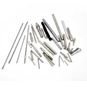 Conector cilíndrico de pasador roscado de acero inoxidable, fijación mecanizada de precisión para uso en maquinaria industrial y herramientas automotrices - Product Image 3