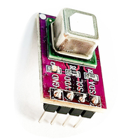 SCD40 SCD41 Modul Sensor Gas Presisi Tinggi 2 In 1 Sensor Deteksi Suhu dan Kelembapan CO2 Komunikasi I2C 4PIN