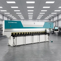 Machine CNC verticale à rainures en V pour tôles lourdes, conception de cadre rigide, rainurage et préparation de pliage haute précision DMK-1500x4200