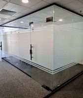 Verre de sécurité trempé dépoli sablé opaque de haute qualité, 10 mm et 12 mm, prix de gros pour immeubles de bureaux