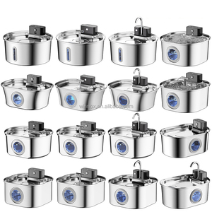 Produit intelligent pour animaux de compagnie le mieux noté, bol à eau automatique pour chat en acier inoxydable 3,2 L, fontaine à eau automatique pour chien avec capteur - Product Image 6