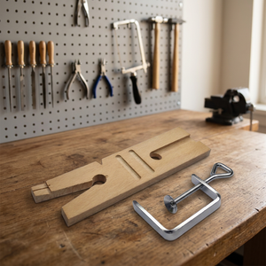 Multi Use <b>Bench</b> Pin V Slot Clamp Hardwood Jewelry <b>Tools</b> Jewellery Making <b>Tools</b> Goldsmith <b>Tools</b> Jewelry Work <b>Tool</b> Premium |GS 133 - Product Image 3