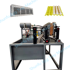 Dây Chuyền Sản Xuất Khay Trứng Tiết Kiệm Năng Lượng, Máy Làm Hộp Trứng Kiểu Xoay Công Suất Nhỏ - Product Image 4
