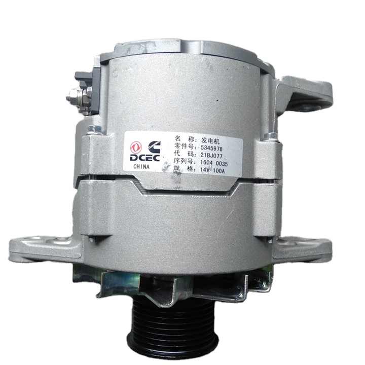 Diesel Engine Parts 14V 100A Alternator Generator 5345978 21BJ077 