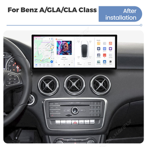 DUDUAUTO DUDU7 <span class=keywords><strong>Autoradio</strong></span> Android 12,3 pouces avec Carplay pour <span class=keywords><strong>Mercedes</strong></span> Benz Classe A <span class=keywords><strong>W176</strong></span> GLA X156 CLA C117 2013-2018 - Product Image 2
