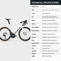 Vélo de route aérodynamique 700C SK02 entièrement en carbone T700, SHIMANO ULTEGRA Di2 R8170 2*12, freins à disque hydrauliques électroniques, axe traversant, vélo de ville et de course