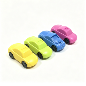 Wholesale <b>Plastic</b> Motor 1 Hole Stationery Color Pencil Sharpener for School Student Funny for Promotion - Product Image 2