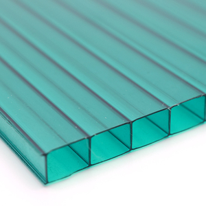 PC Solar Panels Double Wall <strong>Transparent</strong> <strong>Plastic</strong> Greenhouse <strong>Roof</strong> Pc Hollow Sheet - Product Image 4