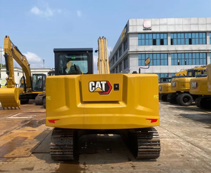Excavadora de orugas hidráulica usada 2022 para movimiento de tierras, con motor y bomba, 7.5T, para construcción - Product Image 4