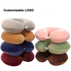 XDH172 Oreiller de voyage ergonomique en mousse à mémoire de forme en U, avec housse amovible et réglable, pour le cou et la sieste en avion – Meilleure vente - Product Image 2