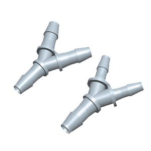 ข้อต่อพลาสติก PP สีขาว แบบตัว Y สำหรับท่ออ่อน ขนาด 1.6-15.8 มม. - Product Image 1