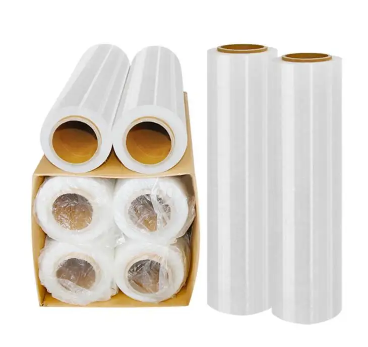 PE packaging roll wrapping LLDPE machine plastic pallet stretch film
