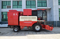 Machine agricole moissonneuse à grande vitesse de cueillette coton 3 rangs moissonneuse combinée prix de vente