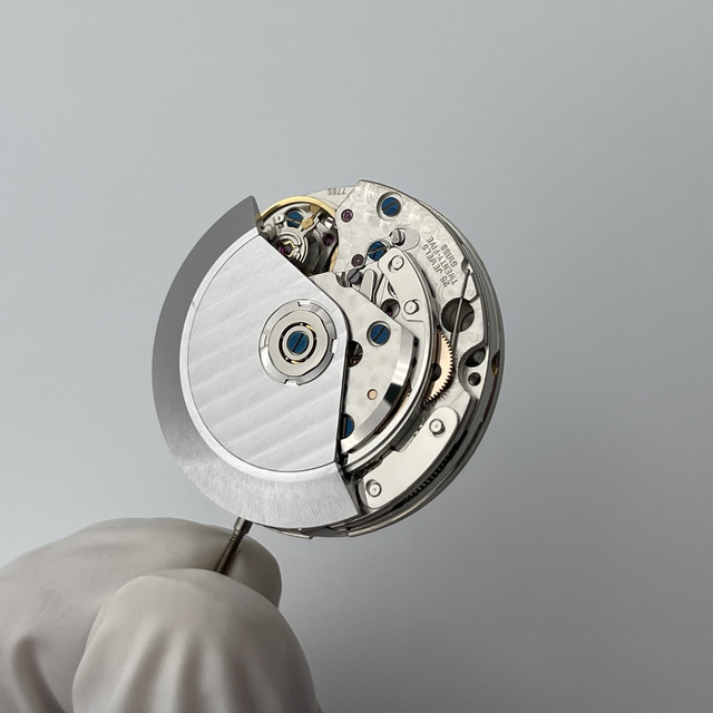 ETA 7750 Automatic Chronograph Movement Swiss Original 25 Jewels Date Day Black Wheel Blue Screws Watch Parts OEM
