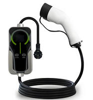 Nouveau chargeur EV portable mural AC 7 kW 32 A avec protection IP54, contrôle par application, cordon d'alimentation de 5 m, type 2