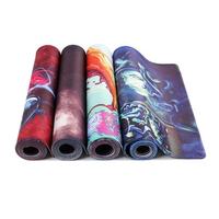 Tapis de souris de jeu XXL grand format 600x300 en caoutchouc liquide, tapis de bureau PC avec tapis de clavier, fonction imperméable, style carré imprimé, en stock