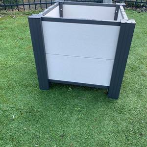 Décoration extérieure jardin maison bricolage facile lit WPC <span class=keywords><strong>bois</strong></span> plastique composite fleurs jardinières & pots wpc <span class=keywords><strong>jardinière</strong></span> pour restaurant jardin - Product Image 4