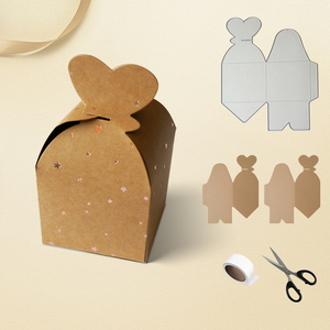 Gift <strong>Box</strong> Metal Cutting <strong>Dies</strong> Scrapbooking <strong>Dies</strong> for DIY Present Packing Candy <strong>Box</strong> Making for Friend Family Kids - Product Image 4