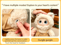 Robot intelligent IA avec haut-parleur, jouets IA et robots IA pour animaux de compagnie intelligents et mini robots IA pour animaux de compagnie