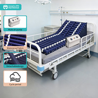 Colchón Médico Antiescaras de Presión Alterna con Sistema Tubular de Nylon y PVC, Celdas Desmontables y Bomba
