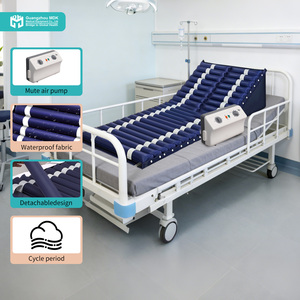 Kasur Anti Dekubitus Medis Sistem Tekanan Berputar dengan Sel Tubular Nylon PVC yang Dapat Dilepas Dilengkapi Pompa - Product Image 2