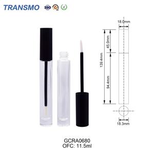 Tube de brillant à lèvres en verre écologique de 11,5 ml, nouveau récipient avec étiquette pour rouge à lèvres liquide, mascara, sérum pour cils, emballage - Product Image 2