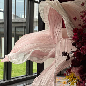 Materiale di Organza di fascia alta squisito Display floreale su larga scala perfetto per sale per <span class=keywords><strong>eventi</strong></span>, sale da ballo e lobby di Hotel di lusso - Product Image 6