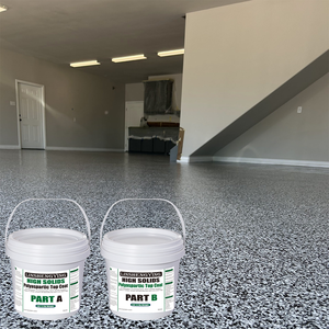 LSY 1:1 ev balkonlarının kısmi yenilenmesi için poliaspartik zemin kaplaması, atık olmadan gerektiği gibi kullanım için kullanılabilir - Product Image 1