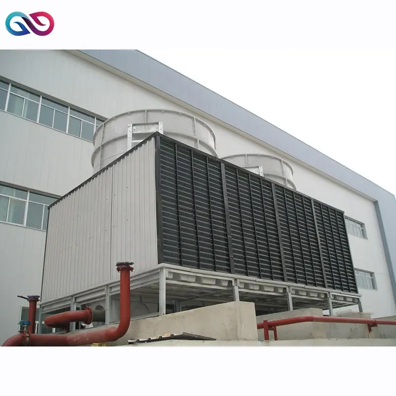 50トン100トン150トン200トン400 rt Square FRP Cooling Tower Price GRP Water Cooling Tower Manufacturer