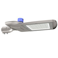 Lampadaire LED AC réglable 100W, luminaires LED en aluminium SMD 165 Lm/w avec cellule photoélectrique