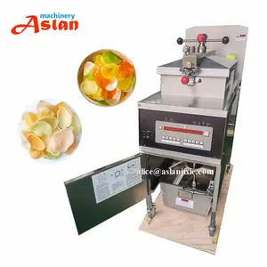 wholesale pressure open frying machine /shrimp crackers/ Fried puffed food deep oil frying machine