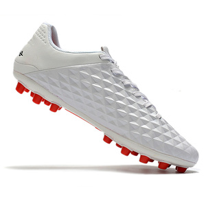 Zapatos <span class=keywords><strong>de</strong></span> Fútbol Duraderos <span class=keywords><strong>de</strong></span> Alta Calidad <span class=keywords><strong>de</strong></span> Fábrica, Botas <span class=keywords><strong>de</strong></span> Fútbol para Hombre AG con Tacos Largos, Botas <span class=keywords><strong>de</strong></span> Fútbol Blancas <span class=keywords><strong>de</strong></span> Tobillo Bajo - Product Image 2