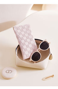 Étui de protection pour lunettes PLAYMAX pour femme, en PU, étanche, à fermeture automatique, anti-écrasement, portable, avec rangement à ressort de qualité supérieure - Product Image 2