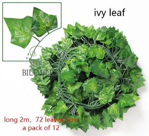 Guirnalda de hiedra artificial con hojas, vides de hiedra de seda, vides verdes para decoración de dormitorio, pared de habitación estética, decoración del hogar, 90 Uds. - Product Image 2