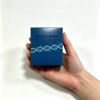 Étiquettes de flacons holographiques OEM de 3 ml, résistantes à l'huile, aux UV et à la chaleur, avec logo personnalisé imprimé, boîte d'emballage avec plateau en plastique