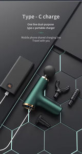 Masajeador Muscular Inalámbrico Yixuan, Pistola de Masaje Eléctrica con Vibración, Mini Pistola de Masaje para Tejido Profundo - Product Image 3