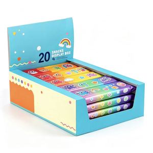 FX Custom Matte Lamination Printed Paper Display Container, Tailor Made Design for Dessert Good Grocery Mart Merchandising - Product Image 3
