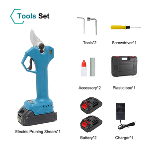 18V 30MM Longlife Use Powerful Electric Pruning Shears Brushless Motor SK5 Blade Rechargeable Battery LED Screen Display Tree - Product Image 4
