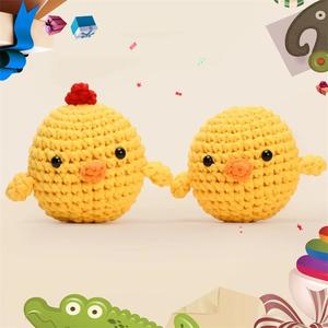 Kit de <span class=keywords><strong>crochet</strong></span> pour poussins Kits de bricolage faits à la main - Product Image 3