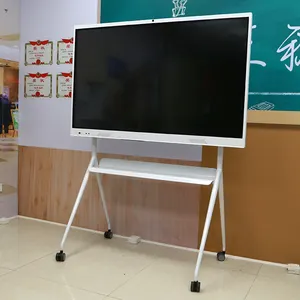 75 इंच स्मार्ट इंटरैक्टिव इलेक्ट्रॉनिक व्हाइटबोर्ड पूर्ण रंग एलईडी स्क्रीन डिजिटल बोर्ड के लिए बच्चों/बच्चों