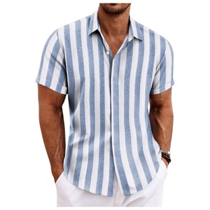 Chemise Hawaïenne Unisexe Sans Manches Col Mandarin Motif Floral Séchage Rapide Protection UV Vacances Tropicales Plage Poche - Product Image 1