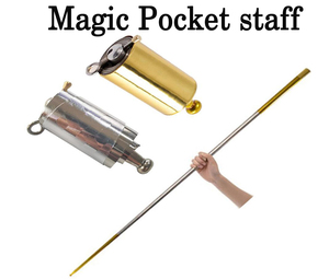 Canne Magique Multifonctionnelle Portable, Baguette Télescopique en Acier pour Tours de Magie, Accessoire de Spectacle Professionnel et Amusant - Product Image 2