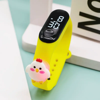 Montres électroniques à logo personnalisé 2026, best-seller, dessin animé, pour femmes, hommes, étudiants, mode, étanches, numériques à LED