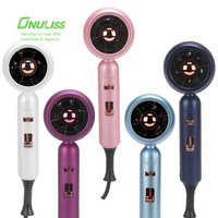 Sèche-cheveux haute performance pour la maison, faible bruit, ensemble de sèche-cheveux professionnel pliable avec technologie ionique