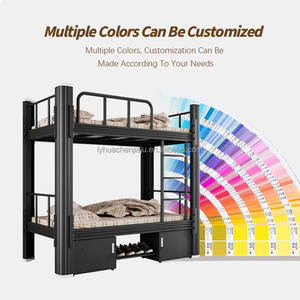 Muebles de dormitorio Cama para adultos Litera Apartamento Heavy Duty Single Queen King Litera - Product Image 4