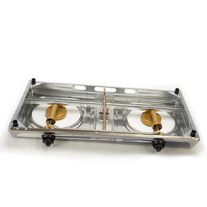 Cuisinière à gaz portable en acier inoxydable à 2 brûleurs, prix avantageux - Product Image 6